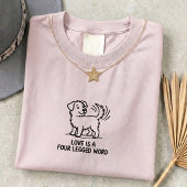 かわいい犬のママ 引用Tシャツ 女性用 Tシャツ