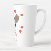 かわいい犬のラテマグ カフェラテマグ (右)