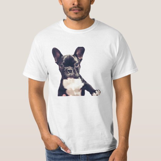 かわいい犬のワイシャツ Tシャツ (正面)