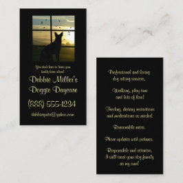 かわいい犬の保育園名刺 名刺