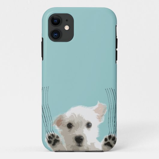 かわいい犬の傷 Case-Mate iPhoneケース (裏面)