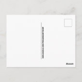 かわいい犬の写真はがき ポストカード (裏面)