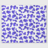 かわいい犬の冬の至ラッピング紙 ラッピングペーパー (フラット)