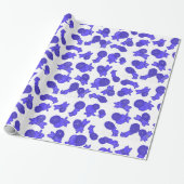 かわいい犬の冬の至ラッピング紙 ラッピングペーパー (アンロールド)