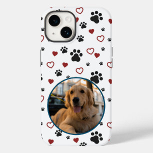 かわいい犬の前足プリントペットパターン Case-Mate iPhone 14ケース