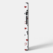 かわいい犬の前足プリントペットパターン Case-Mate iPhoneケース (裏面 / 左)