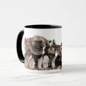 かわいい犬の友人のコーヒー・マグ マグカップ (正面左)
