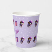 かわいい犬の子どもの誕生日パーティー|過去記事 紙コップ (右)