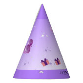 かわいい犬の子ども誕生日 パーティーハット (左)