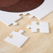 かわいい犬の子供たち ジグソーパズル (側面)