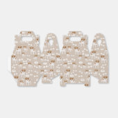 かわいい犬の子犬の前足プリントパターン フェイバーボックス (折り畳みなし)