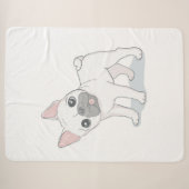 かわいい犬の子犬 |ギフト愛犬家 シェルパブランケット (正面(横))