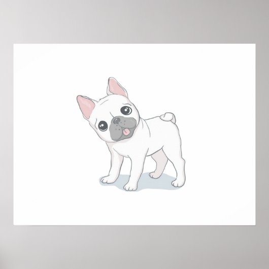 かわいい犬の子犬 |ギフト愛犬家 ポスター (正面)