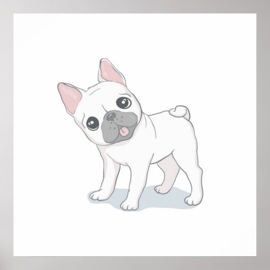 かわいい犬の子犬 |ギフト愛犬家 ポスター (正面)