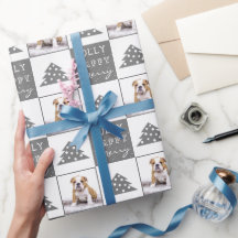 かわいい犬の子犬 ペット タイポグラフィー クリスマス ツリーの写真