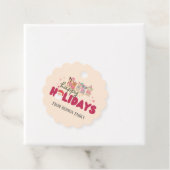 かわいい犬の家族やビジネスフラットホリデーカード フェイバータグ (インサイチュ)