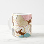 かわいい犬の恋人の本恋人 コーヒーマグカップ (正面左)