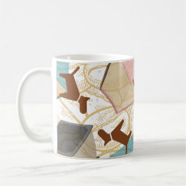 かわいい犬の恋人の本恋人 コーヒーマグカップ