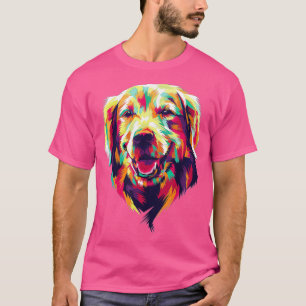 かわいい犬の恋人ゴールデンレトリバーペット動物 – gigapi tシャツ