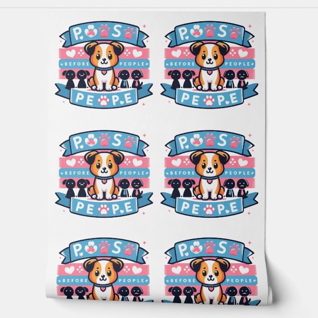 かわいい犬の恋人デジタルアートの前に歩く|過去記事 壁紙 (ほどく)