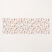 かわいい犬の恋人 ヨガマット (正面(横))