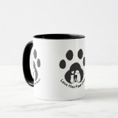 かわいい犬の愛マグ マグカップ (正面左)
