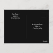 かわいい犬の最高のパパと友の写真 ポストカード (裏面)