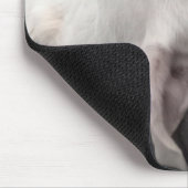 かわいい犬の最高のパパの写真 マウスパッド (コーナー)