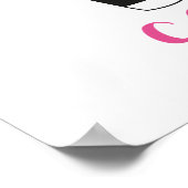 かわいい犬の本コーヒーモダンタイポグラフィ ポスター (角)