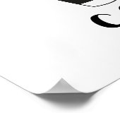 かわいい犬の本コーヒーモダンタイポグラフィ ポスター (角)