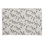 かわいい犬の柄枕カバー 枕カバー (正面)