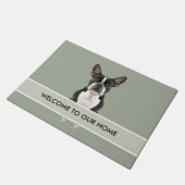 かわいい犬の歓迎マット ドアマット (アングル)