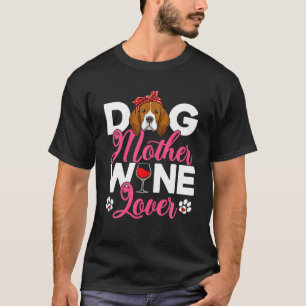 かわいい犬の母の恋人ビーグル犬の母の日 Tシャツ