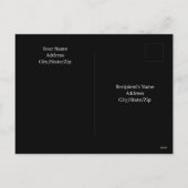 かわいい犬の母の日の白黒の写真|過去記事 シーズンポストカード (裏面)