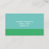 かわいい犬の猫および鳥|の動物愛好家のペットモデル 名刺 (裏面)