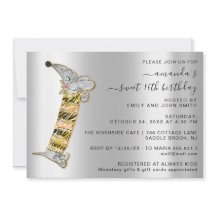 かわいい犬の甘い16th誕生日パーティシルバーグレイ