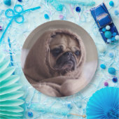 かわいい犬の紙プレート8 ペーパープレート (パーティー)