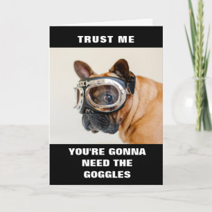 かわいい犬の記念日/引退/お祝いカード カード