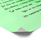 かわいい犬の詩 ポスター (角)