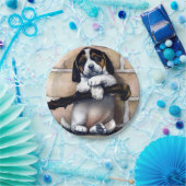 かわいい犬の販売かわいいヴィンテージイラストレーションbeagl ペーパープレート (パーティー)