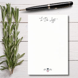 かわいい犬の顔と名前をカスタムする、シンプルパーソナライズされた ポストイット