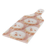 かわいい犬の顔ドーナツ カッティングボード (角)