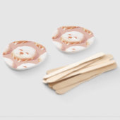 かわいい犬の顔ドーナツ ハンドファン (組立なし)