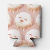 かわいい犬の顔ドーナツ 缶クーラー (裏面)