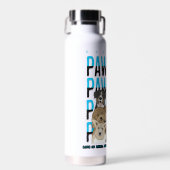 かわいい犬の顔 |犬の恋人パン ウォーターボトル (正面)