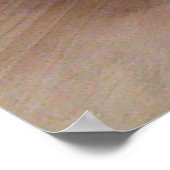 かわいい犬の飲み水の写真やる気を起こさせる ポスター (角)