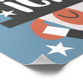 かわいい犬の魔法の名言 幼児室 子供部屋 ポスター (角)