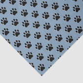 かわいい犬の黒い足 薄葉紙 (詳細)