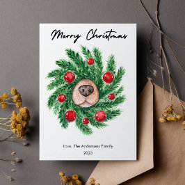 かわいい犬の鼻 ペット 犬好き クリスマス フラット