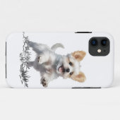 かわいい犬のiPhone 11ケース - スタイリッシュな保護ケース Case-Mate iPhoneケース (裏面(横))